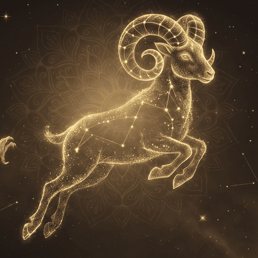 Vedic astrology tradition — Mesha, the celestial ram